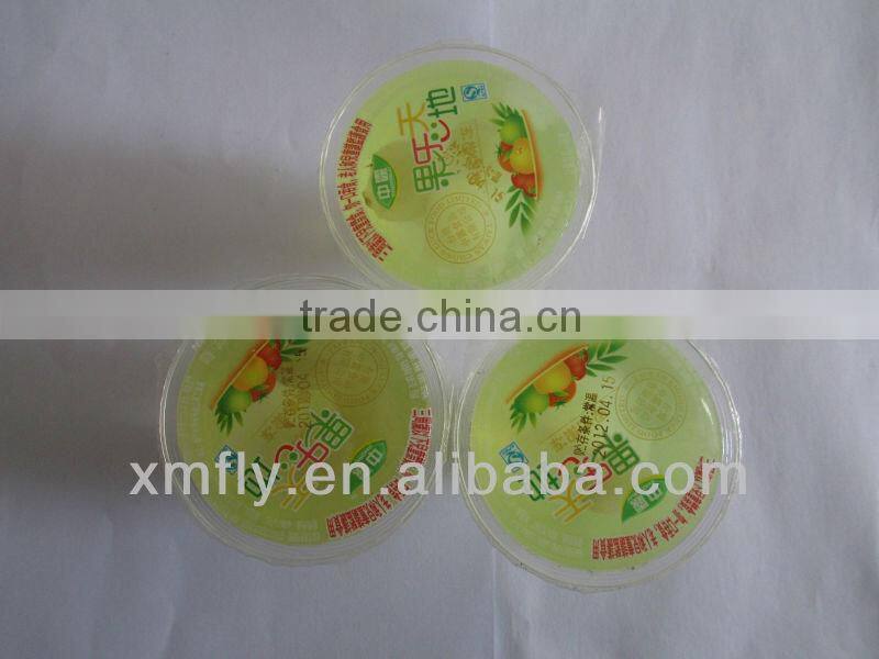 different big fruit jelly cup