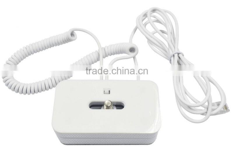 M034 dslr security display stand with multi-port security alarm