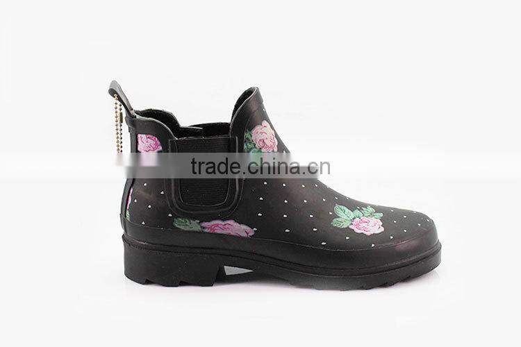 Made in china Low price Environmental Cheap sunflower rain boots