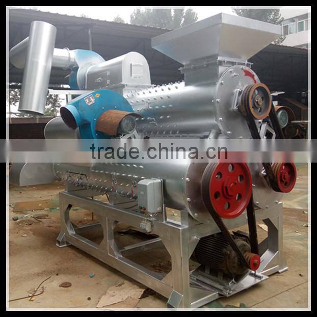 Stainless and high speed three shafts label remover