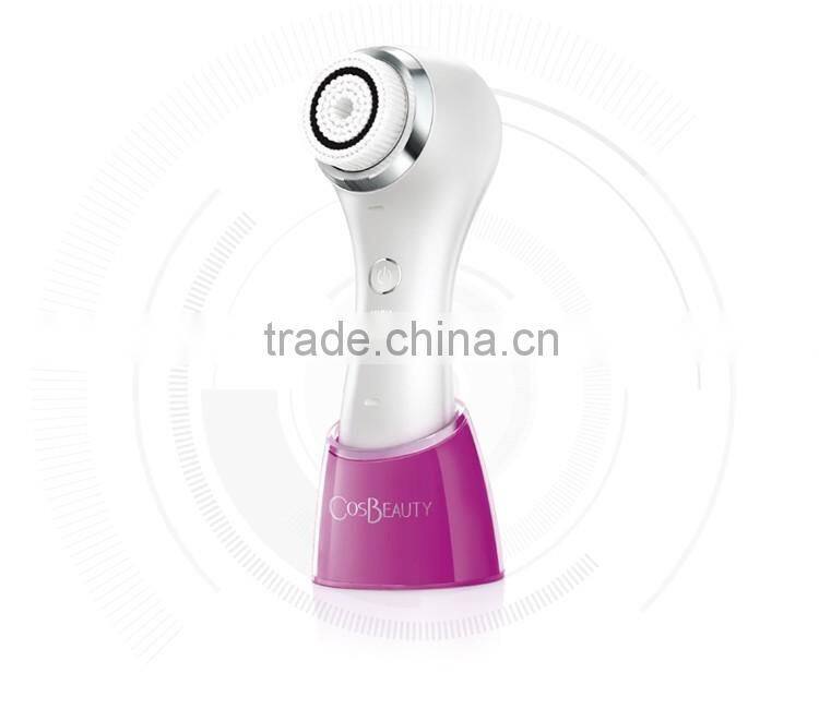 CosBeauty CB-016 2016 electric Multifunction Oscillation Type Facial Cleansing Brush Electric Sonic Facial Brush