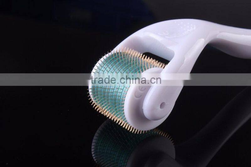 540 Titanium derma roller,skin roller, face roller Needles Derma Micro Needle Skin Roller Dermatology Therapy Microneedle