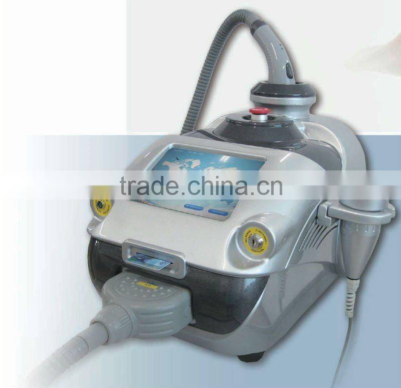 Portable fat buring ultrasound machine bipolar monopolar rf slimming device