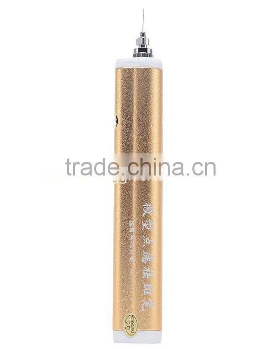 Metal Laser spot skin mole removal machine with 12pcs needles