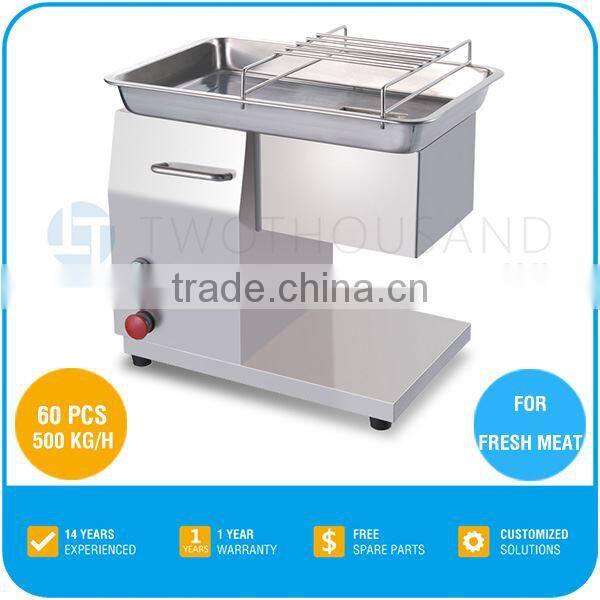 500 KGS Each Hour 60 PCS Customized Slice Thickness for Electric Meat Saw Cutter