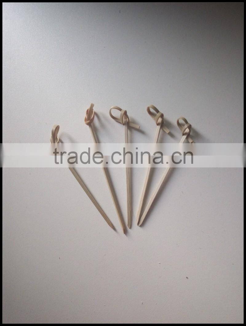 Bamboo Knotted Skewers, Bamboo Fruit Skewers