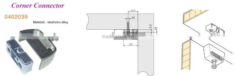 furniture cabinet metal angle code corner connector