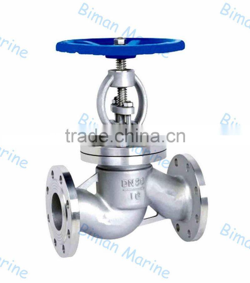 Marine Stainless Steel Water Stop Valve (JIS, GB, CB, ANSI, DIN,CBM Standard)