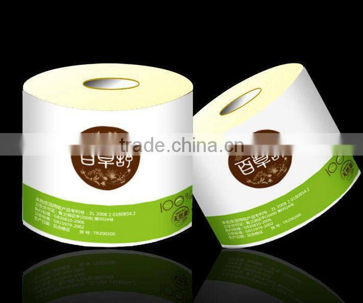 Unbleached with natural color facial paper