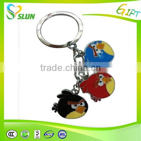 2015 hot sale new fashion design pvc keychain
