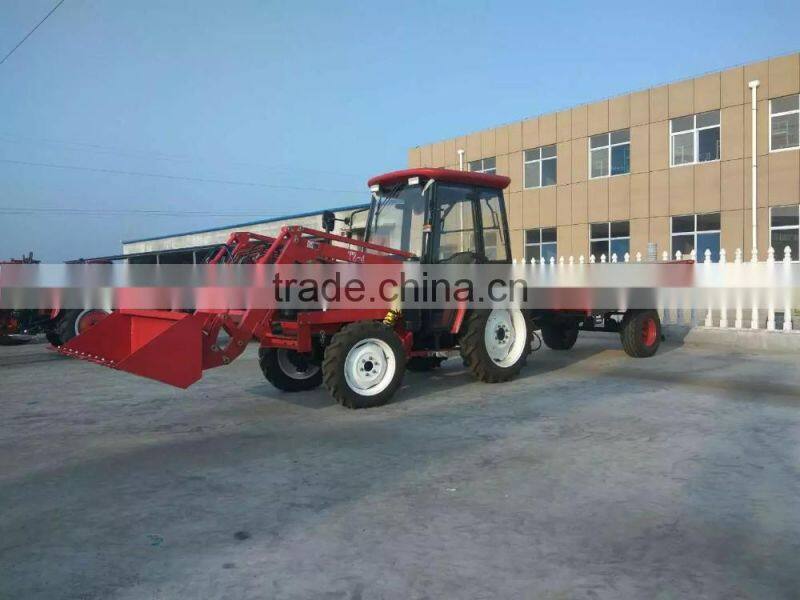 55HP 4WD farm tractor for sale from shandong