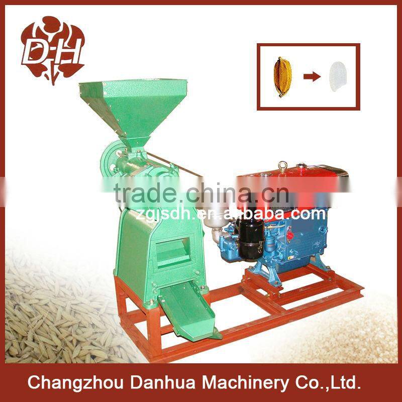 500KGPH Paddy / Rice Pounder Equipment, Rice Pounding Machine