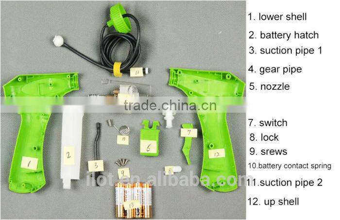 4*1.5A battery sprayer trigger gun