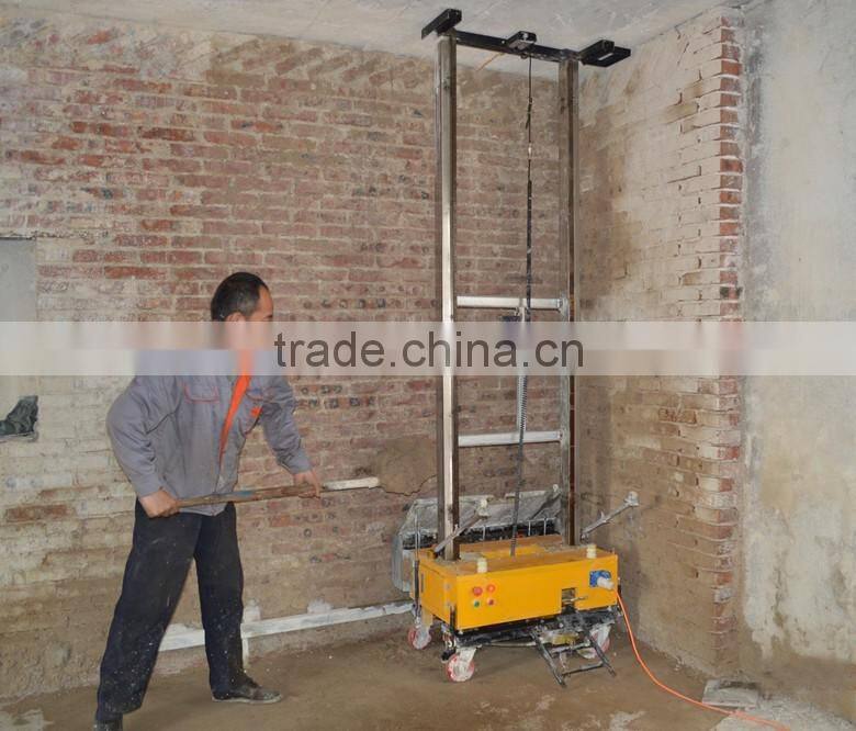 Factory supply cement wall plastering machine price