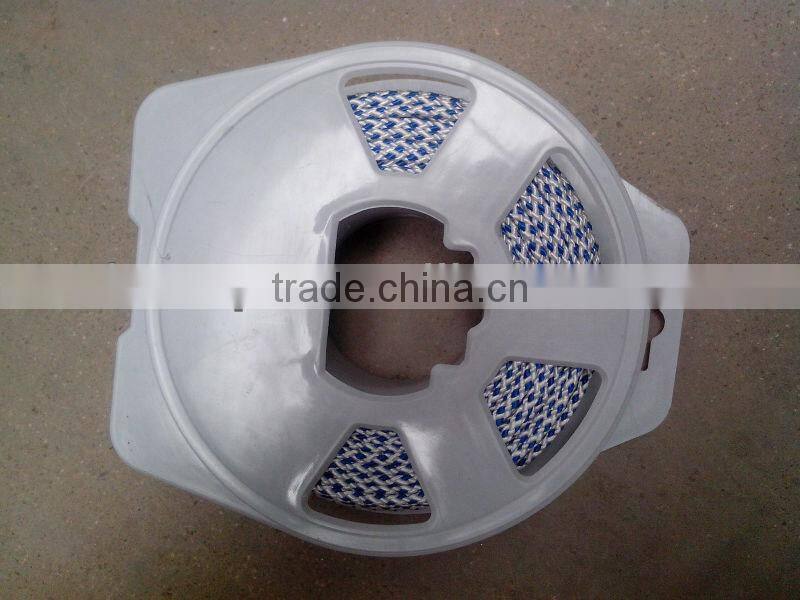 pp braided rope with non-woven core