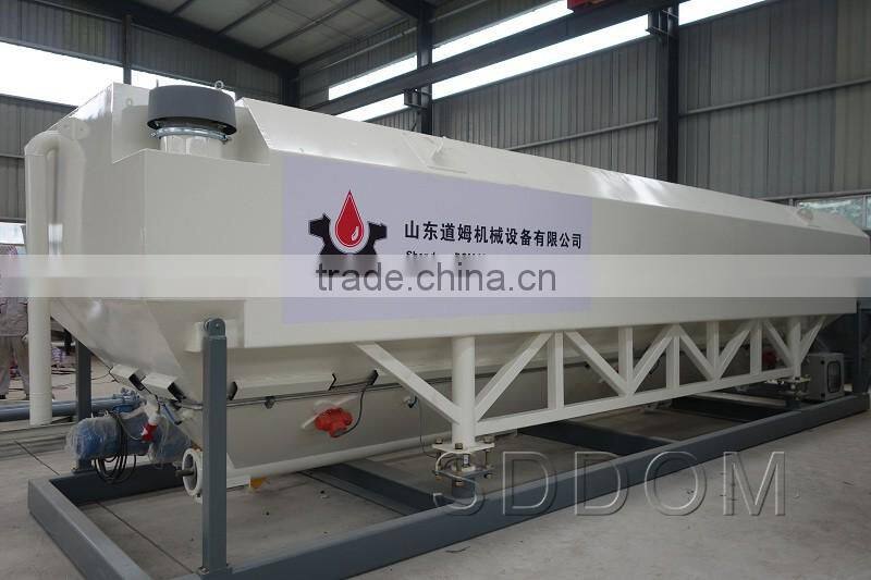 New arrival horizontal mobile cement silo with silo design code with good performance for sale