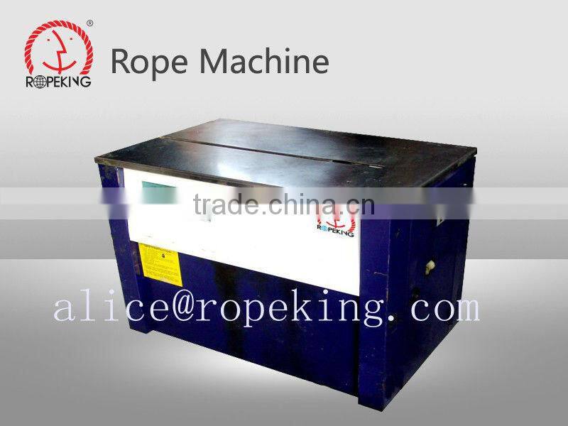 FULLY AUTO STRAPPING MACHINE M:0086 15163879588 ,Email:alice@ropeknet.com