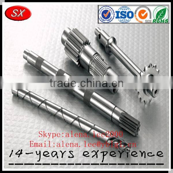 2014 Precision middle gear shafts,transmission shaft,gear shaft