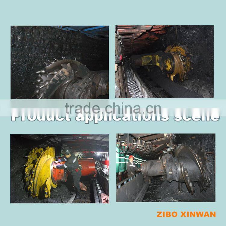 Shearer and tunneling machine truncation tooth