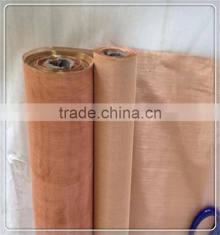 Qiangyu Hight Quality Brass wire mesh / brass screen mesh