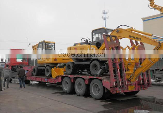 China Wolwa 10t DLS980 Sugarcane and Timber Wheel Loader