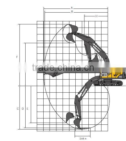Brand new VOLVO 210 Excavator EC210BLC price