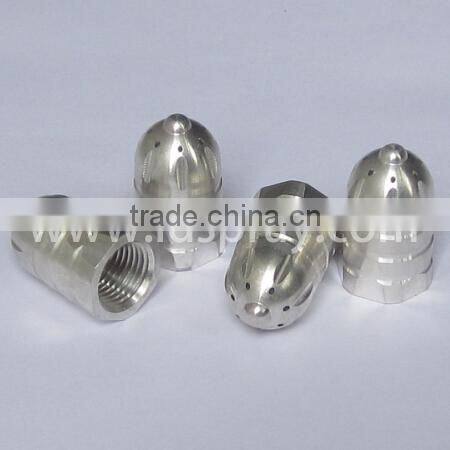 Female SS or ALUM windjet air spray jet nozzles with 6 grooves
