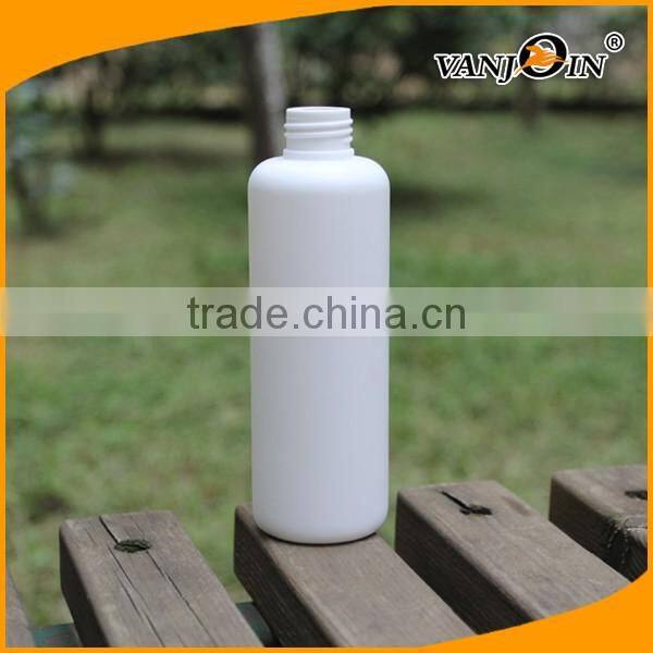 250ml Cylinder Round White HDPE Plastic Bottles