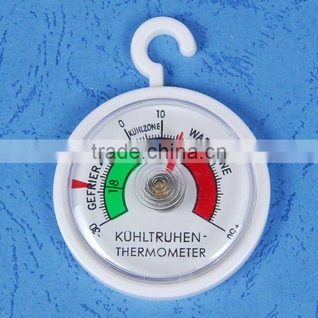 Plastic Round Thermometer for Refrigerator
