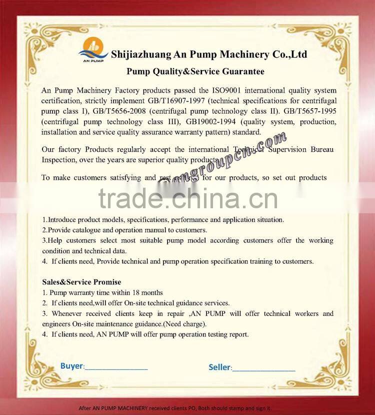 AM Heavy Duty Slurry & Pulp Pump