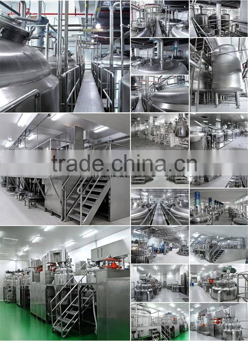 good quality cosmetics vacuum emulsifying mixer,cosmetics vacuum homogenizing emulsifier,cosmetics making machine
