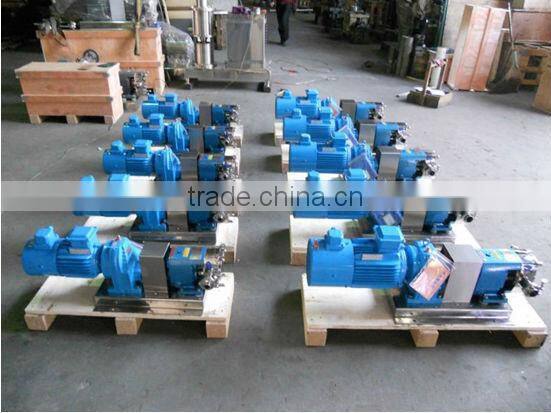 3tons per hour Stainless Steel Cam Rotor Pump