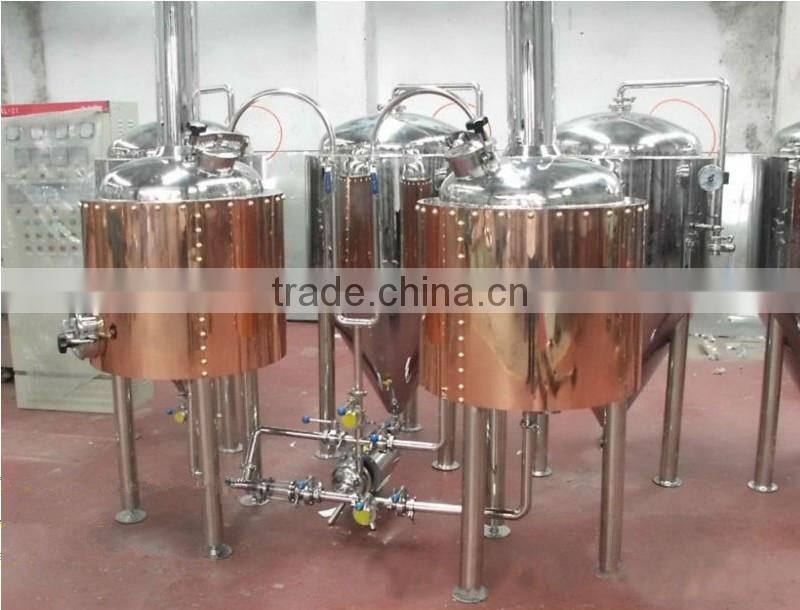500L-1000L SUS304 Copper brew kettle