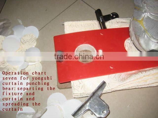 high quality beautiful flower design window curtains making machine 57#