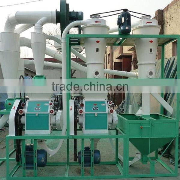 9-12TPD home use farming machinery for corn for corn maize flour