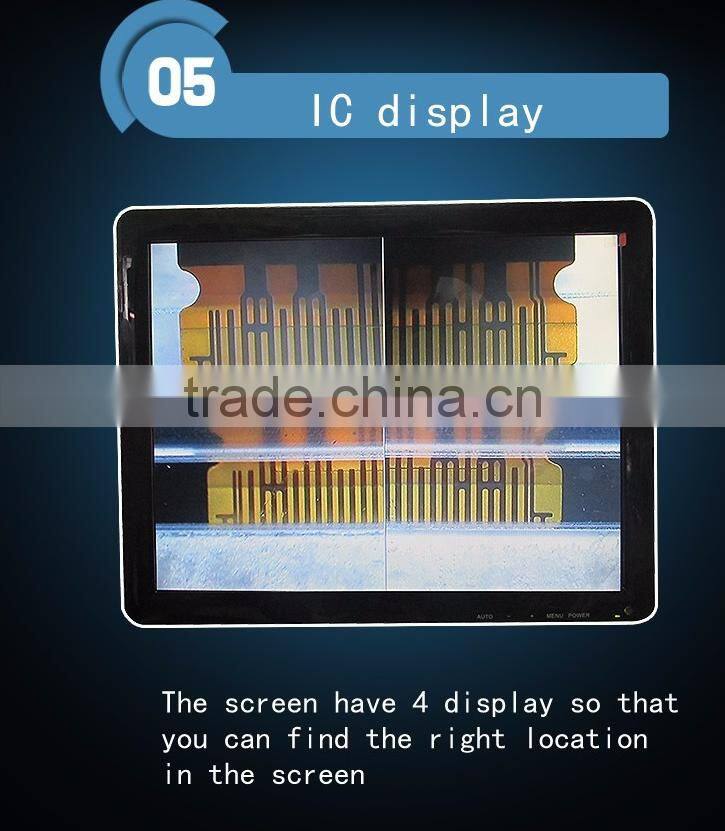 Updatest Mobile Phone Pulse Lcd Flex Bonding Hot Press lcd flex cable repair machine for iphone for Samsung