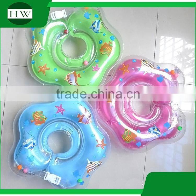 customized inflatable baby donut swim neck collar ring inflatable baby infant swimming floating neck ring
