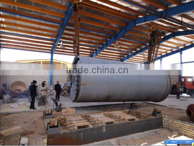 DAYI New Design waste tire, rubber, plastic old waste tire pyrolysis equipment with CE,ISO,BV,TUV low invest High profitable