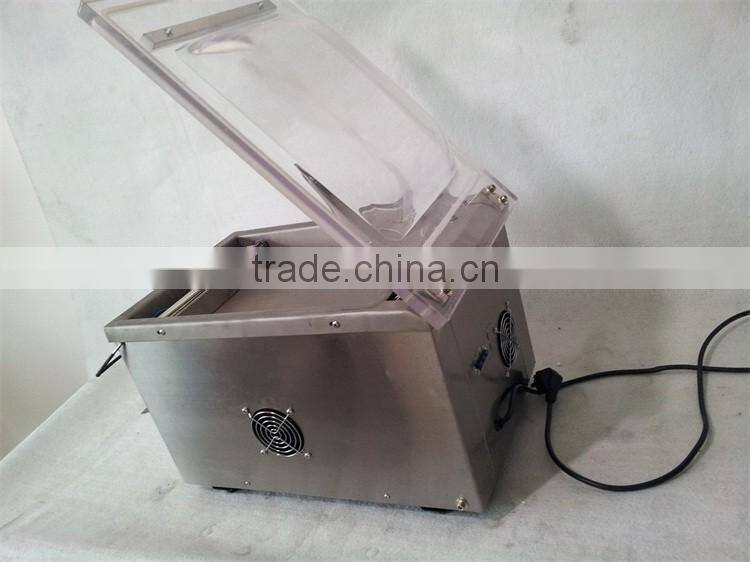 Small Commercial Vacuum Plastic Bag Sealer DZ260