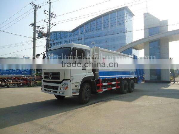 6*4 DONGFENG KINLAND Hydraulic Garbage Compactor Truck 18CBM