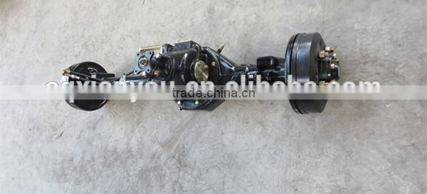 Cargo tricycle rear axle differential
