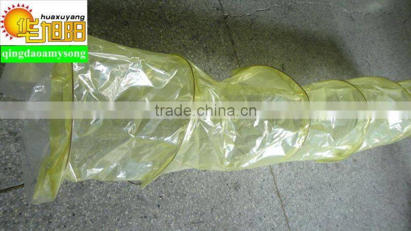 PE agricultural plastic greenhouse easy poly tunnel film with wire frame construction for winter garden