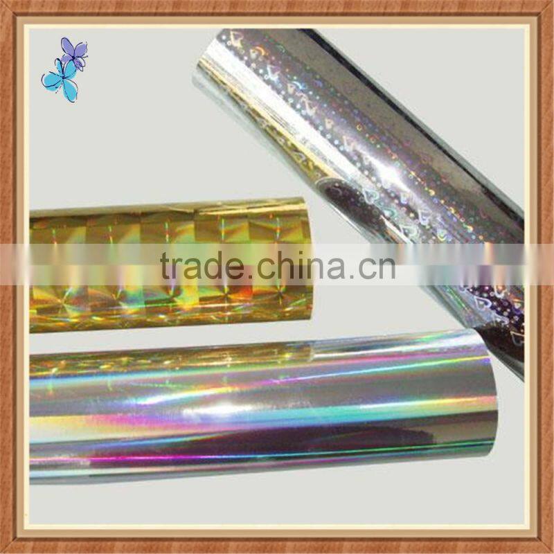 Color pet aluminum plating film pet color aluminum plating film opp lase aluminized film pet aluminum plating film PET laser fil