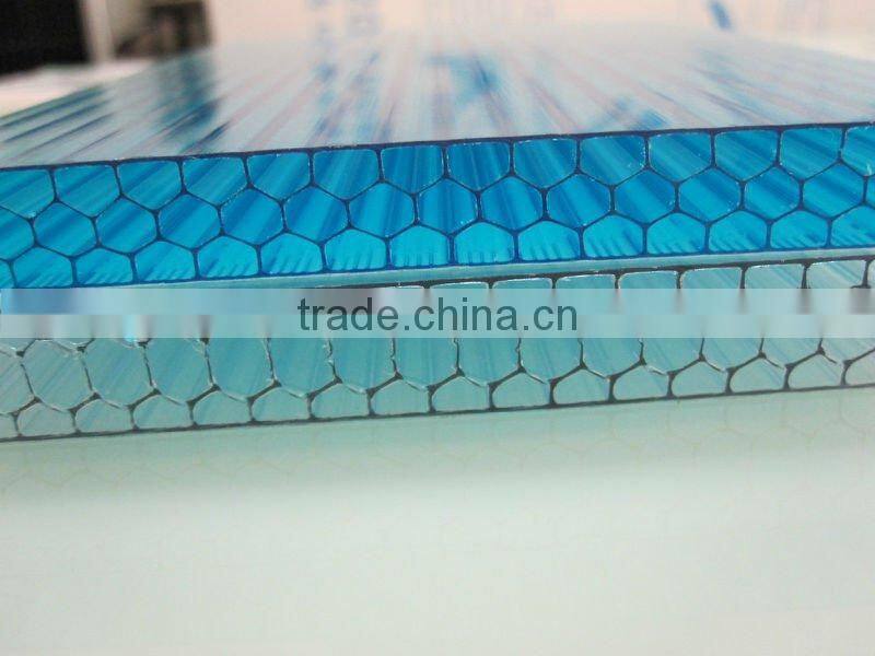 Polycarbonate Bayer 3123 polycarbonate honeycomb sheet
