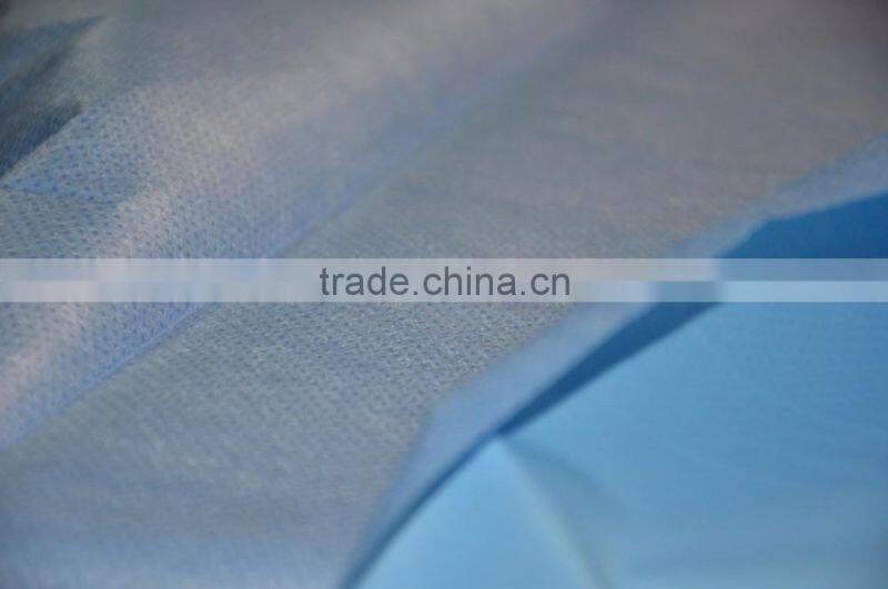 airlaid paper laminated PE film/