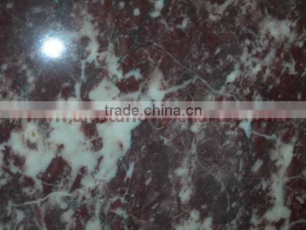 NATURAL RED AND WHITE MARBLE TILES COLLECTION