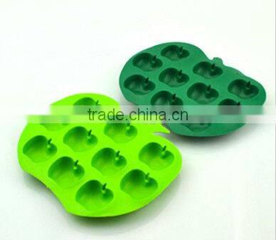 Competitive Price Apple Shaped Silicone Tray,ice mould