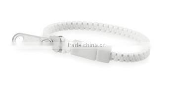 bracelet with zip fastening bracelet ,promotional gift
