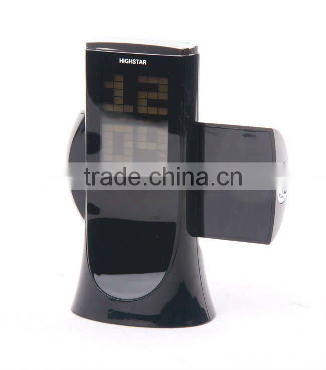 Creative fashion multifunction rotation clock