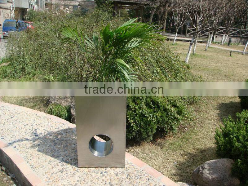 FO-9017 Stainless Steel Flower Pot Garden Planter